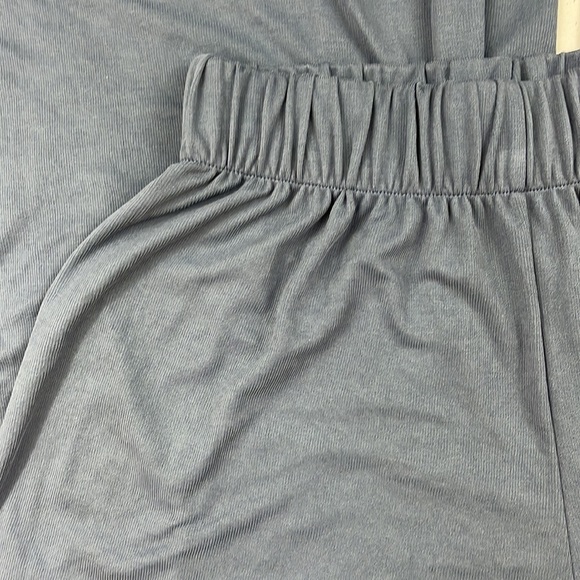 Audrey 3+1 Blue Modal Blend Pull On Wide Leg Boho Pants Womens Size S - Picture 4 of 13